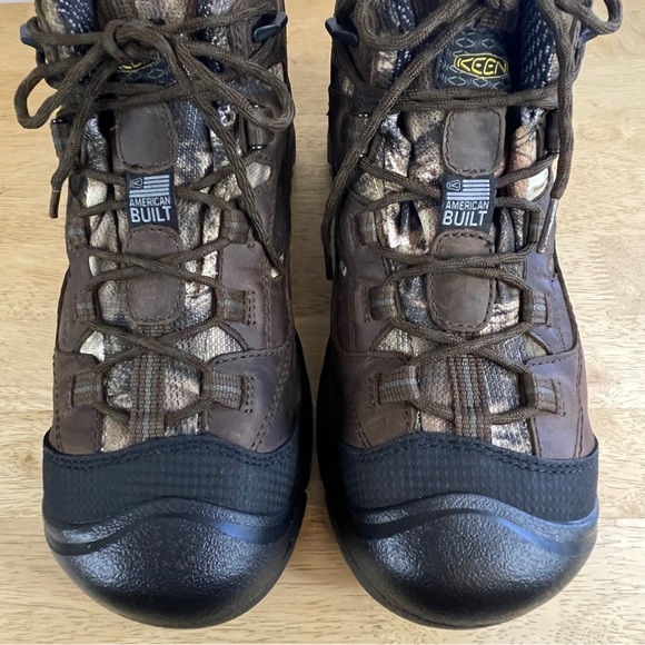 Keen Men's Braddock Mid WP Soft Toe Brown Leather Work Hiking Boots Size 9.5 NIB - Picture 7 of 15